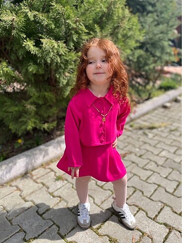 Mini ceket ve mini etek takım