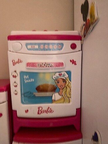 Barbie oyuncak fırın
