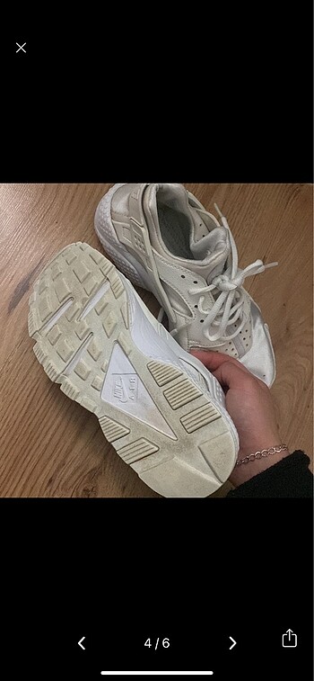 37,5 Beden beyaz Renk Nike spor ayakkabı