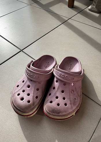 Pembe Kız Çocukları Terlikleri Velcro Bantlı - Görsel 2