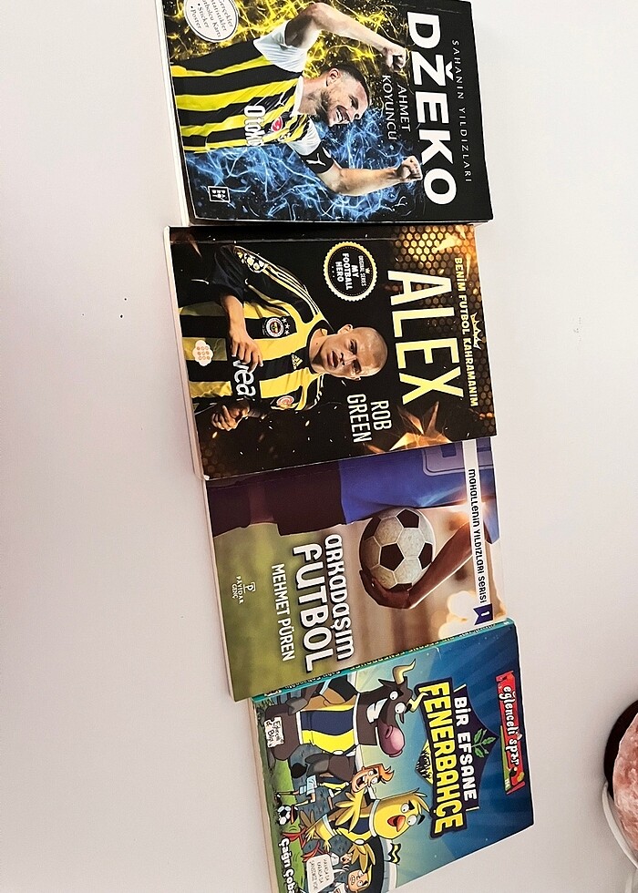 Beş adet fenerbahçe kitabı - Görsel 3