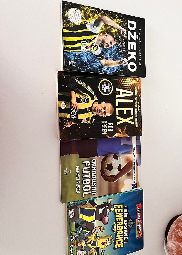 Beş adet fenerbahçe kitabı - Görsel 2
