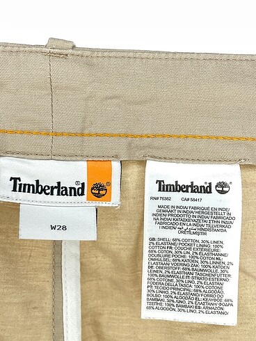 28 Beden ten rengi Renk Timberland Mini Şort %70 İndirimli.