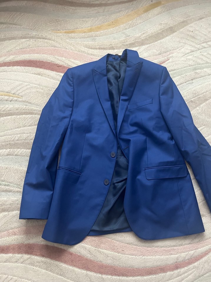 Erkek Lacivert Regular Fit Takım Elbise - Görsel 2