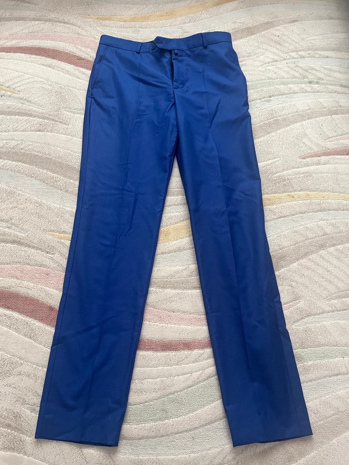 Erkek Lacivert Regular Fit Takım Elbise - Görsel 3