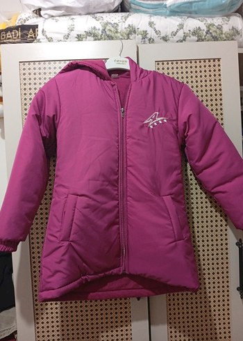 Kız Çocuk Mor Fermuarlı Ceket - Görsel 2