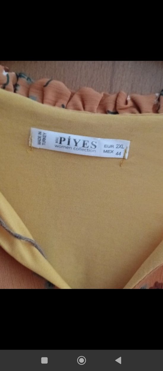 Bohem Uzun Kollu V Yakalı Bej Elbise - Görsel 4