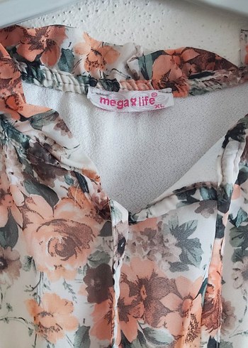 Uzun Kollu Bohem Çiçekli Uzun Elbise - Görsel 4