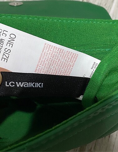 Beden yeşil Renk LCW çanta