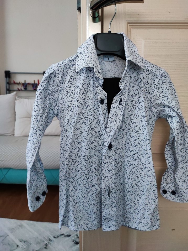 Erkek Çocuk Mavi Denim Ceket - Görsel 3