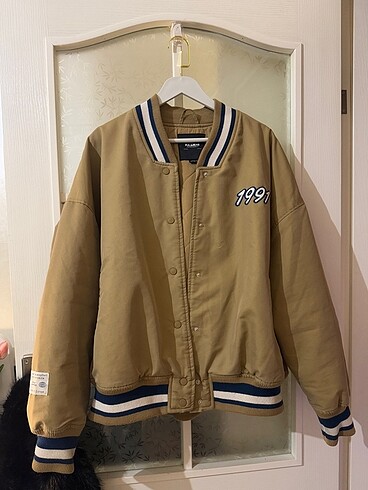 Pull and Bear Pull & Bear Stwd Oversize Boomer Ceket