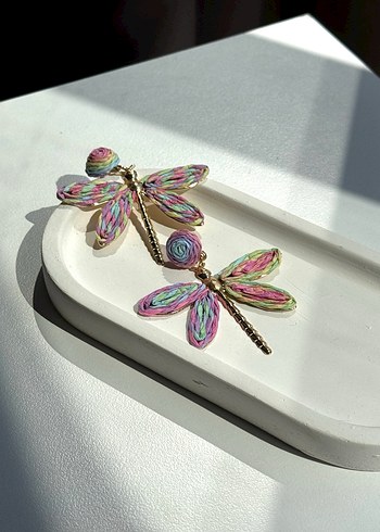 Renki Yusufçuk küpeler - Görsel 5