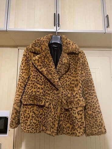 Pull and Bear Pull and Bear Leopar Kürk