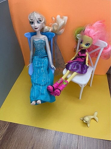 karlar kraliçesi elsa ve EQUESTRİA GİRL SATILMIŞTIR.