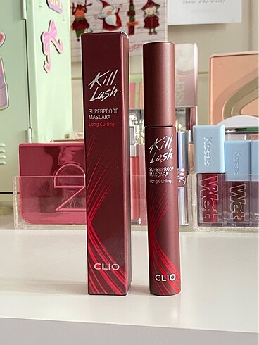 Clio Kill Lash Kahverengi Mürdüm Long Curling Maskara