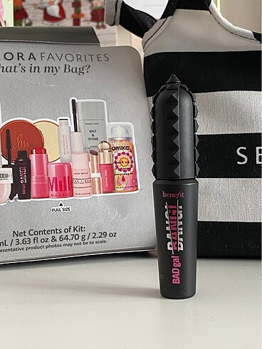 Benefit Cosmetics Benefit BadGal Bang! Siyah Mini Maskara 4 gram