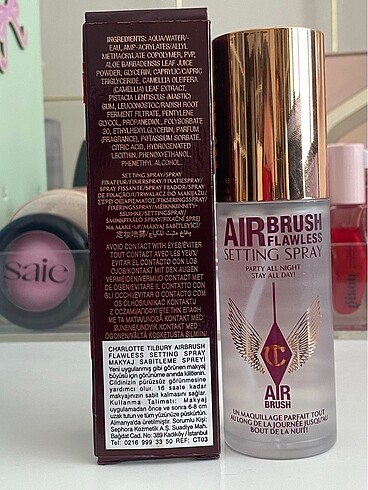 Beden Renk Charlotte Tilbury 34 ml Makyaj Yüz Sabitleme Spreyi