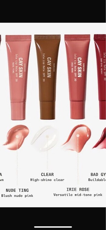  Beden Cay Skin Isle Lip Balm SPF 30 Dudak Balmı