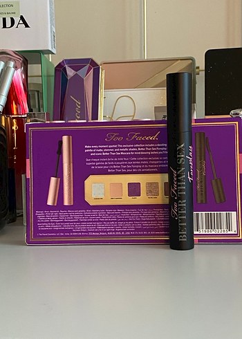 Too Faced Better Than Sex Foreplay Maskara Siyah Maskara Bazi - Görsel 3