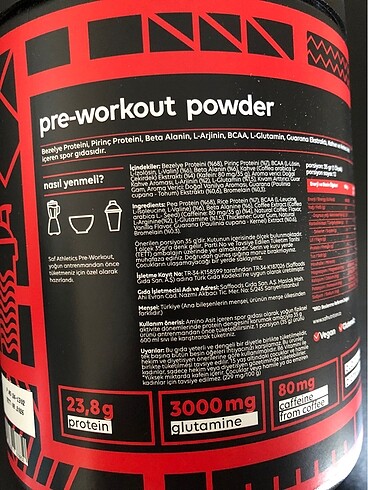 Beden SAF protein tozu