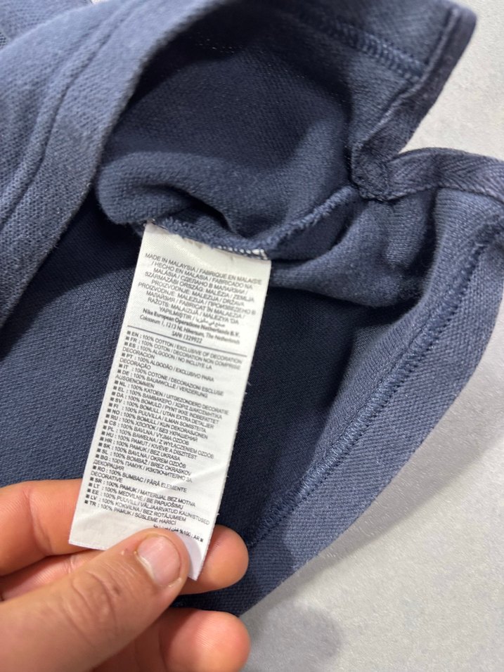 Nike Lacivert Polo Tişört — görsel 4/9