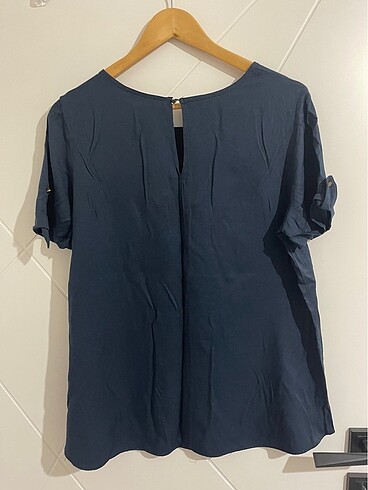 xl Beden lacivert Renk Koton bluz