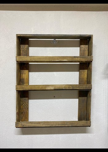 Çocuklar için Ahşap Raf - Görsel 3