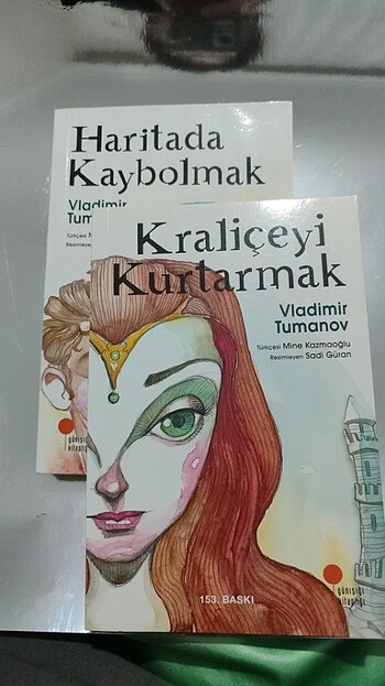 Kitap, Haritada kaybolmak, kraliçeyi kurtarmak, Vladimir Tumanov