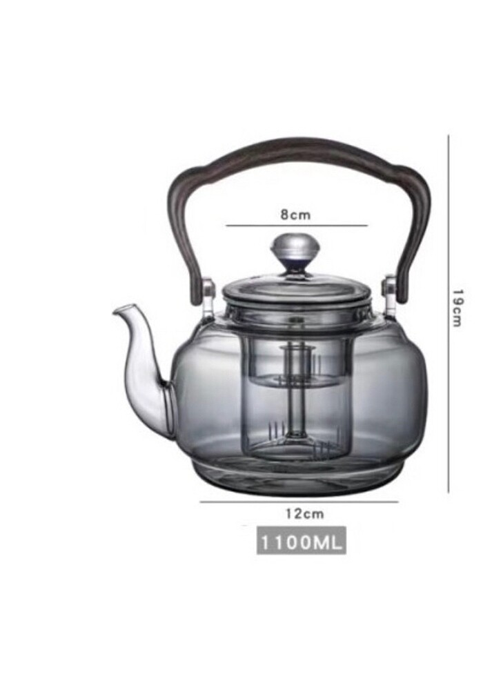 BAMBU SAPLI CAM DEMLİK - Görsel 2