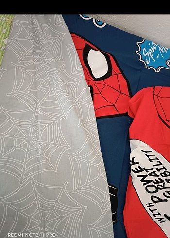  Beden Spiderman nevresim seti