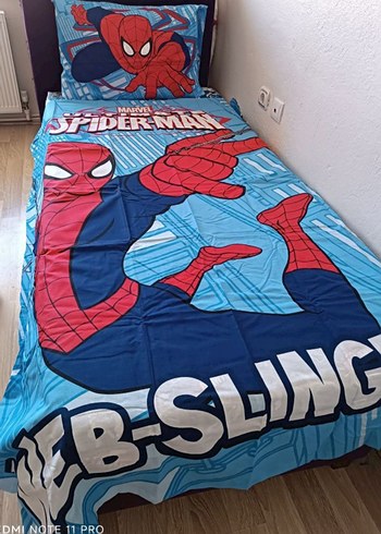 Diğer Marvel Örümcek Adam Baskılı Nevresim seti