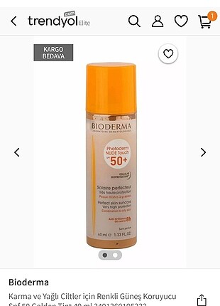 Bioderma güneş kremi fondöten li 