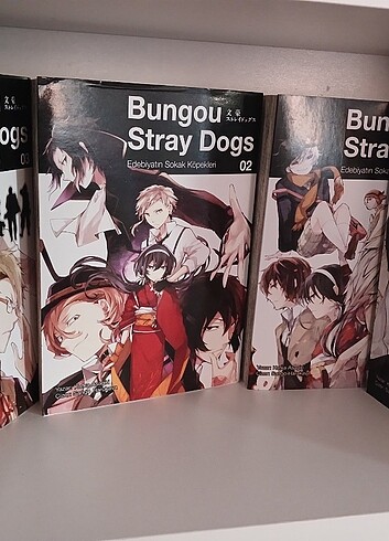 Beden Renk Bungo stray dogs 1-2-3-4 manga ciltli