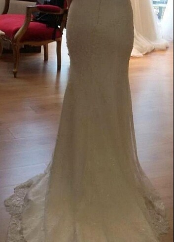 Özel tasarım gelinlik balık model - Görsel 4