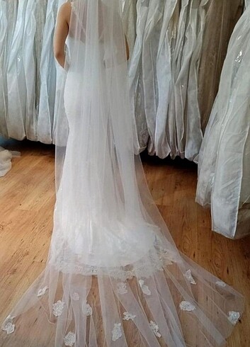 Özel tasarım gelinlik balık model - Görsel 5