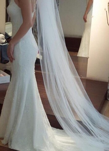 Özel tasarım gelinlik balık model - Görsel 7