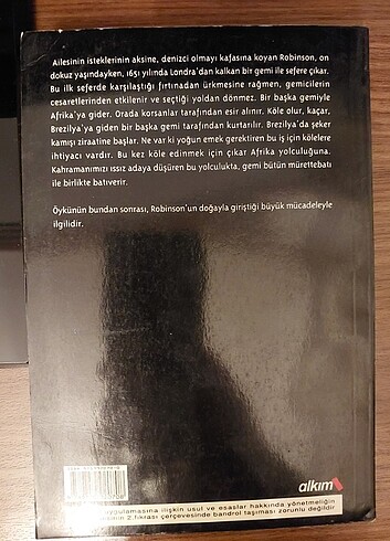 Beden Robinson Crusoe Daniel Defoe