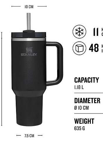Diğer Stanley pipetli termos bardak 1.18 Lt 