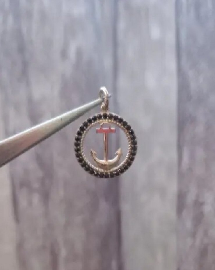 Çapa Kolye Ucu - Görsel 2