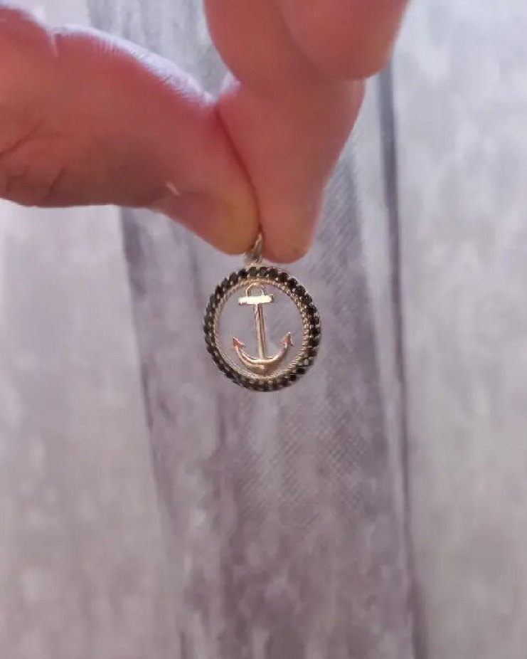 Çapa Kolye Ucu - Görsel 4