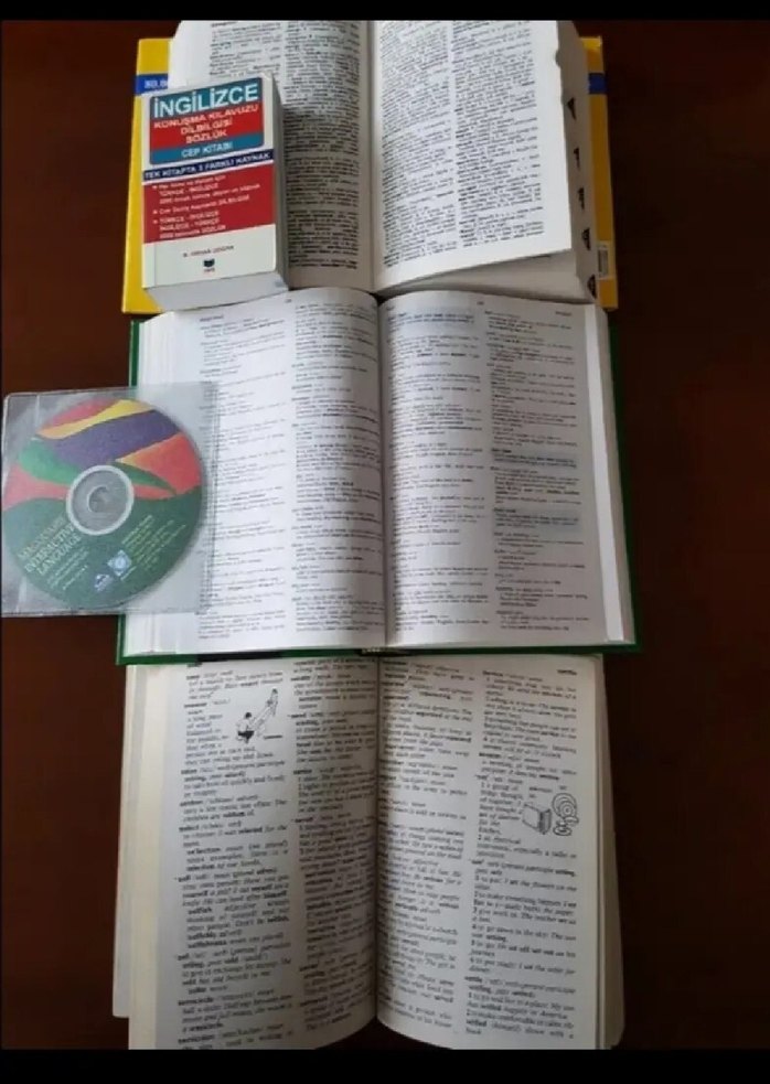 İngilizce-Türkçe Sözlük Seti - Görsel 5