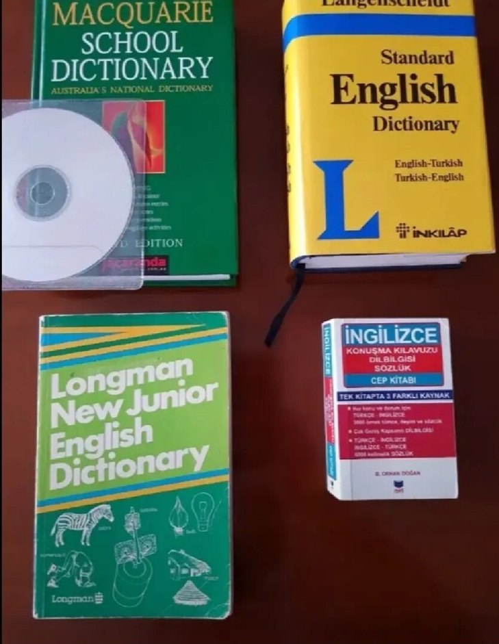 İngilizce-Türkçe Sözlük Seti - Görsel 2