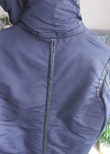 Kapüşonlu Uzun Kaban - Görsel 2