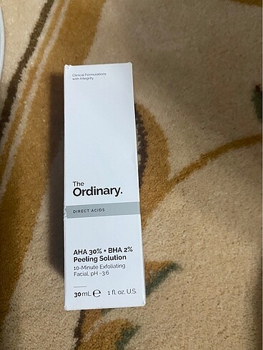 The ordinary aha0 + bha %2 peeling serum