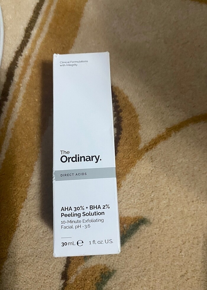 The ordinary aha0 + bha %2 peeling serum - Görsel 1