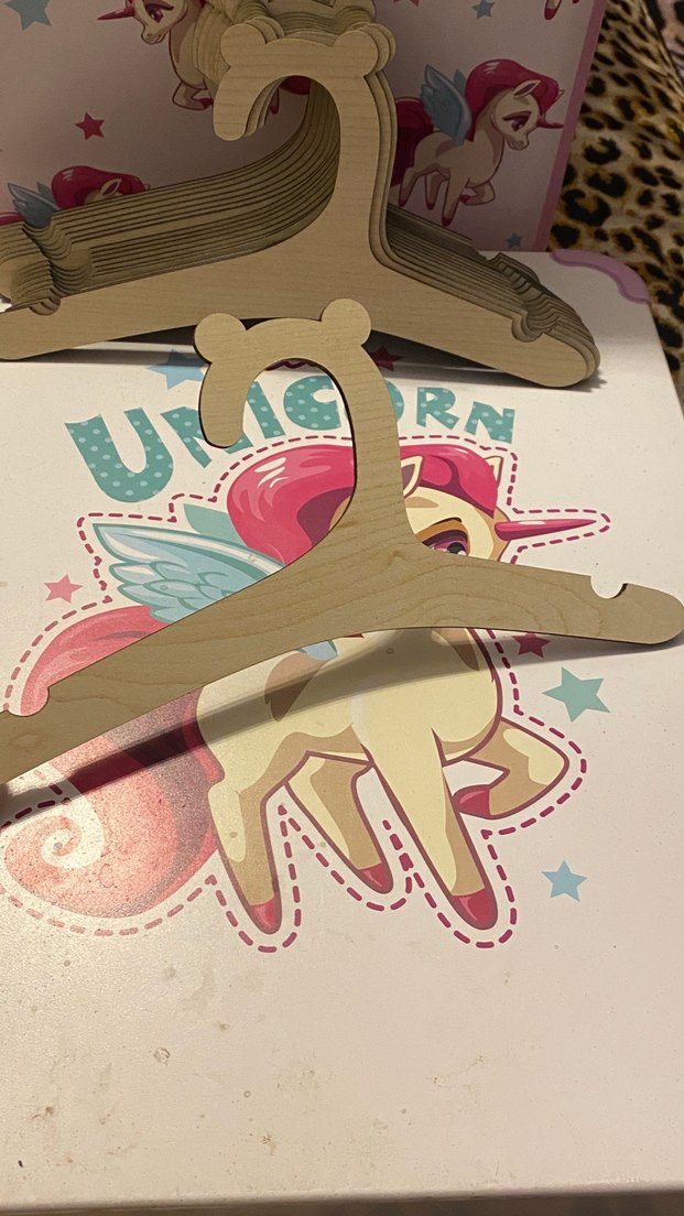 Kahverengi Ayı Figürlü Çocuk Askısı 19 adet - Görsel 2