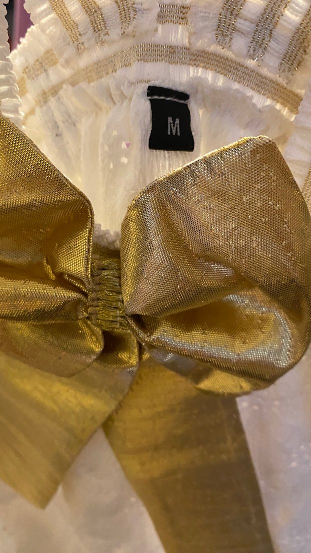 Beyaz Nakışlı Dantel küpür köpek elbisesi - Görsel 3