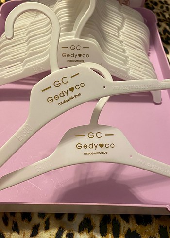 Beyaz Pastel Askı Seti - Gedyvco - Görsel 2