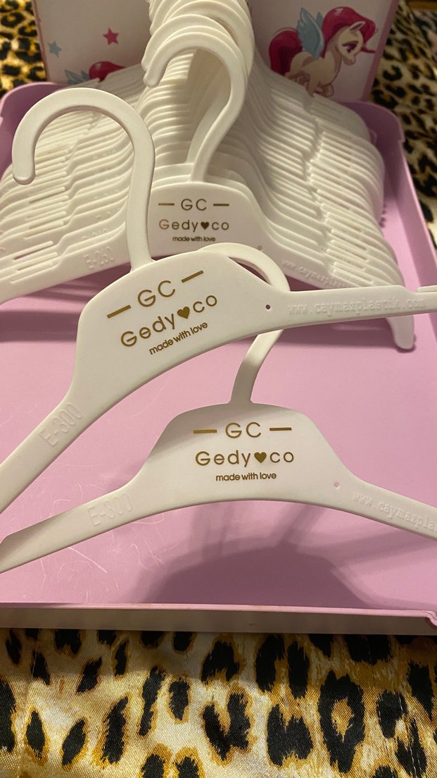 Beyaz Pastel Askı Seti - Gedyvco - Görsel 2