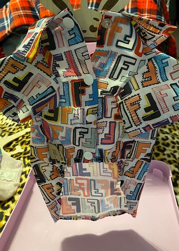 Renkli Baskılı Pop Kültür Köpek Kıyafeti - Görsel 6